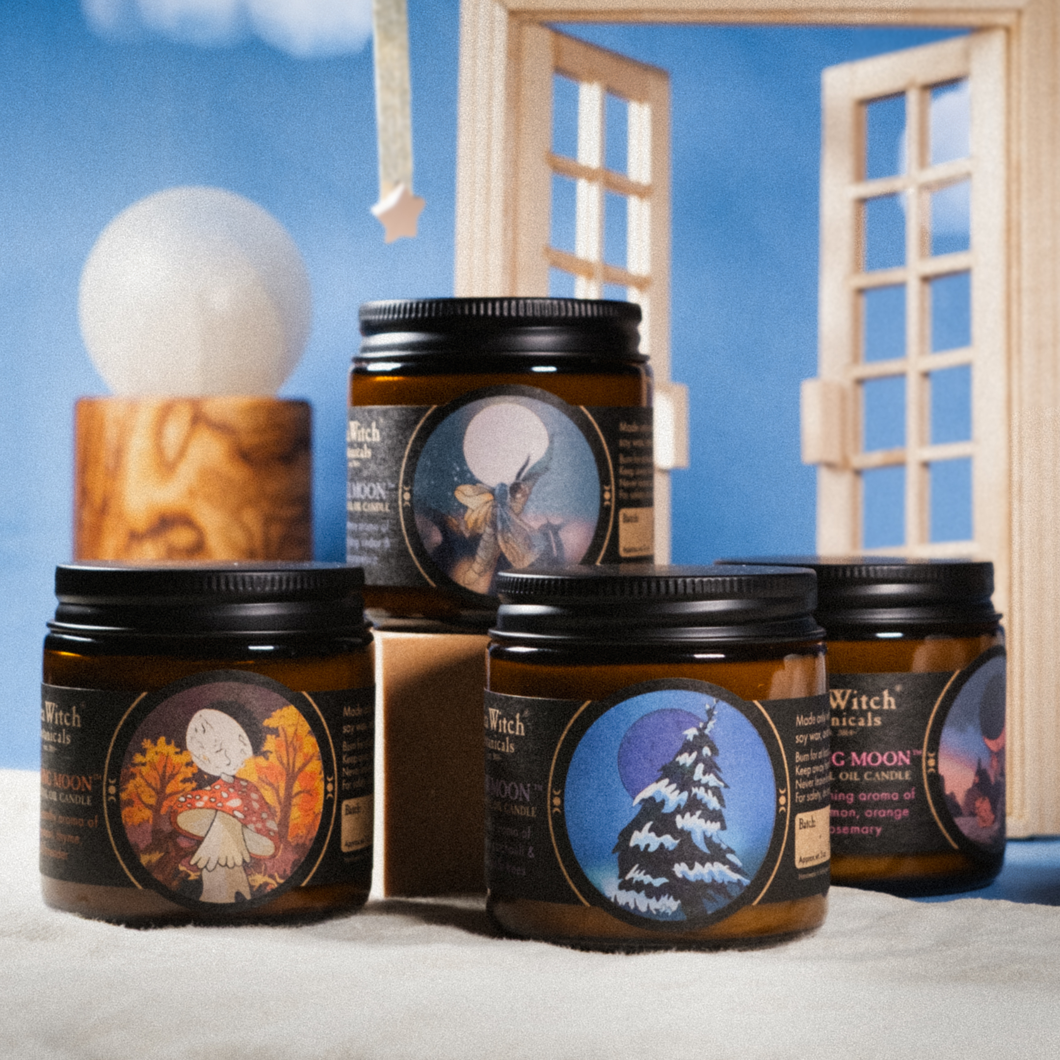 WSMCNM2668: Candle, New Moon (3 oz)