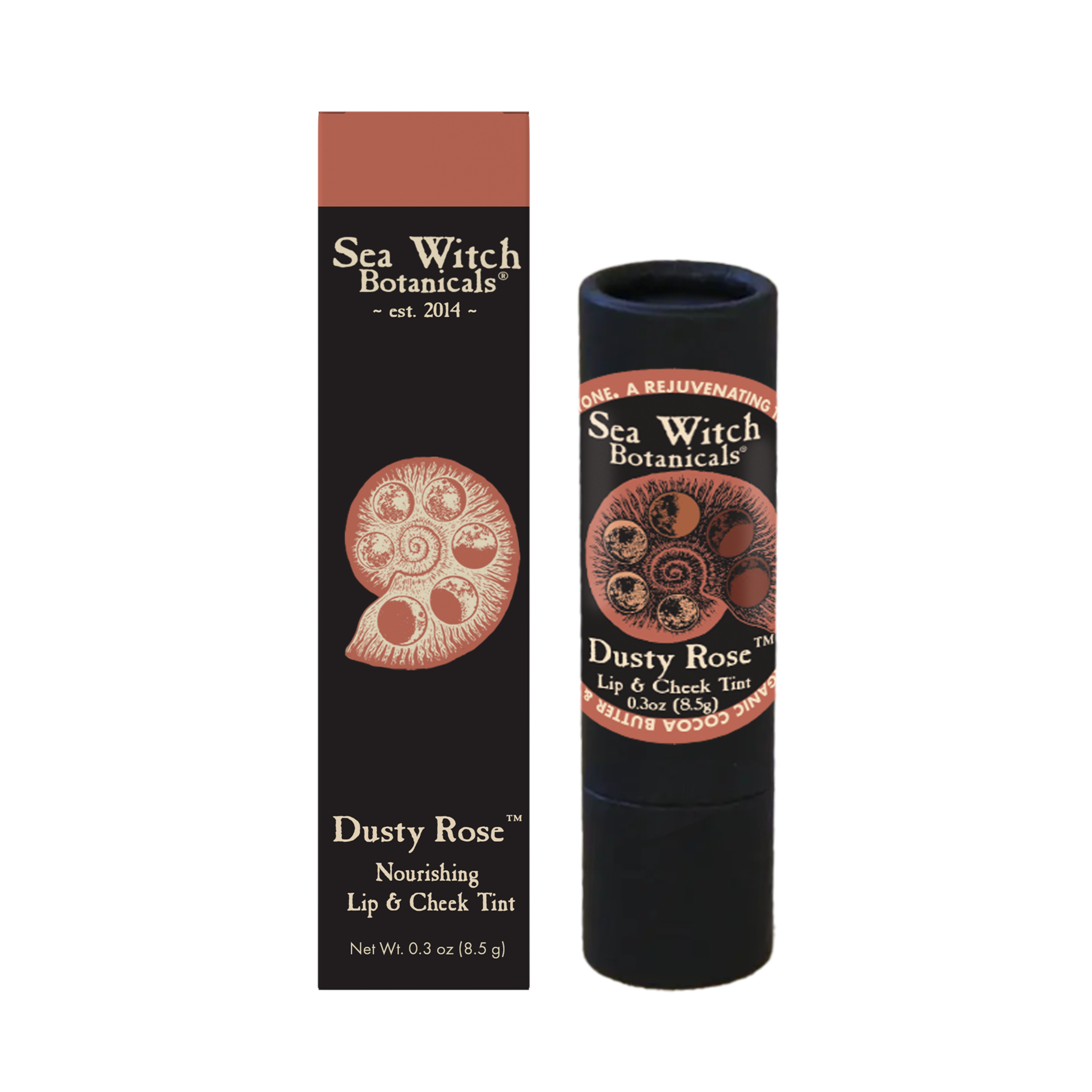 WLBDR015206: Vegan Lip & Cheek Tint: Dusty Rose