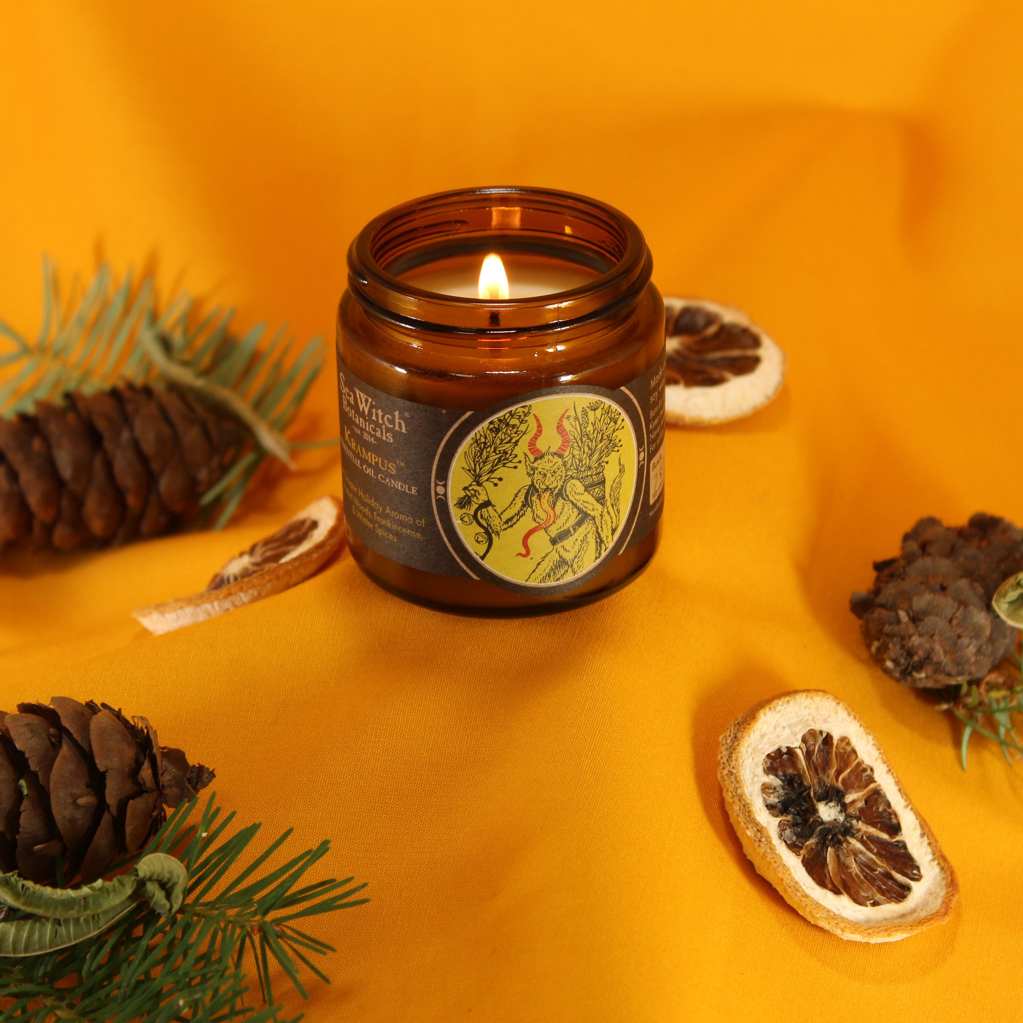 WSCKP1319: Candle, Krampus (3 oz)