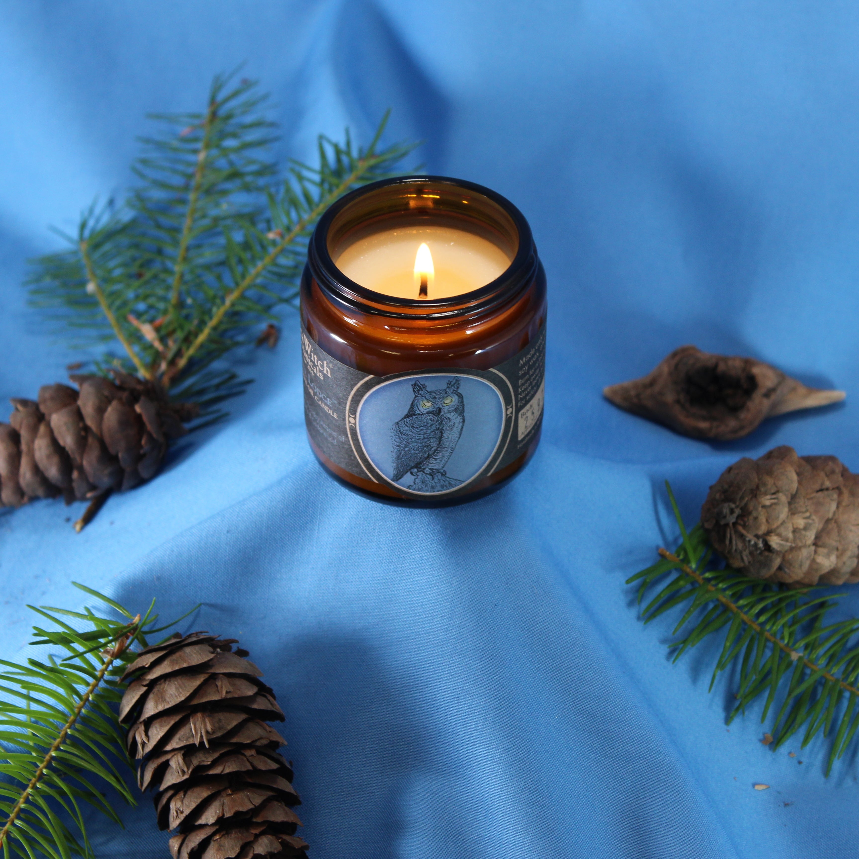 WSCWL1289: Candle, White Lodge (3 oz)