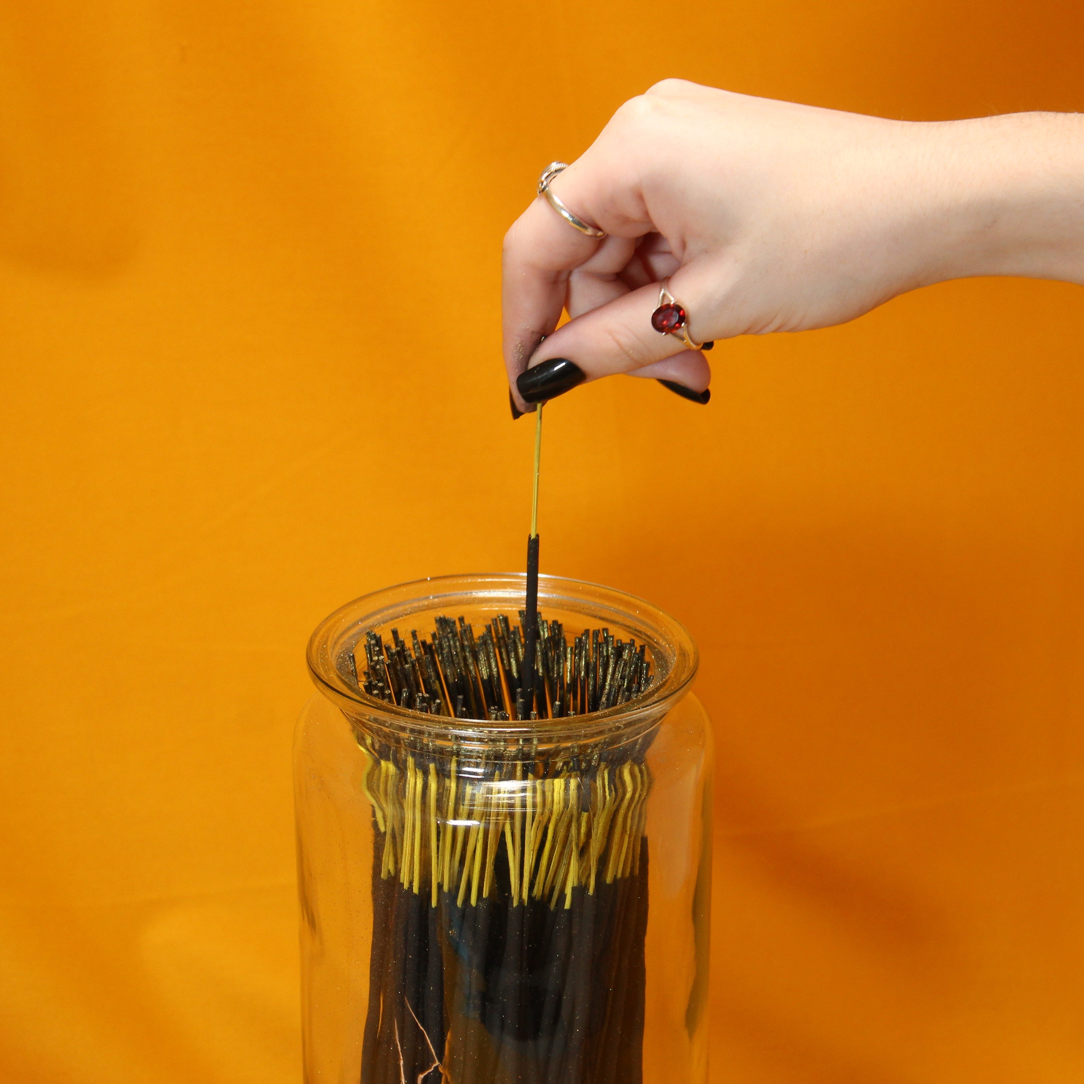 WSBIK1210 Bulk Incense: Krampus 300g Bundle (w/ Unbranded Jar Optional)