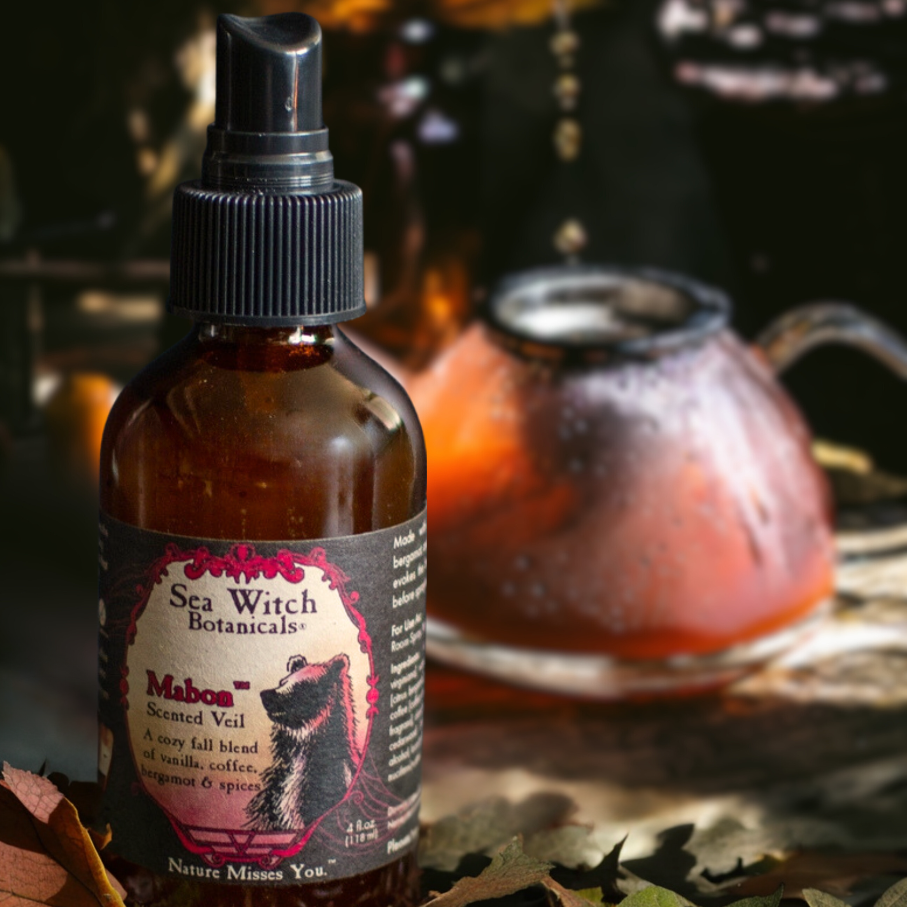 WS4VMB2040 Mabon Scented Veil: Vanilla, Coffee, Bergamot & Spices