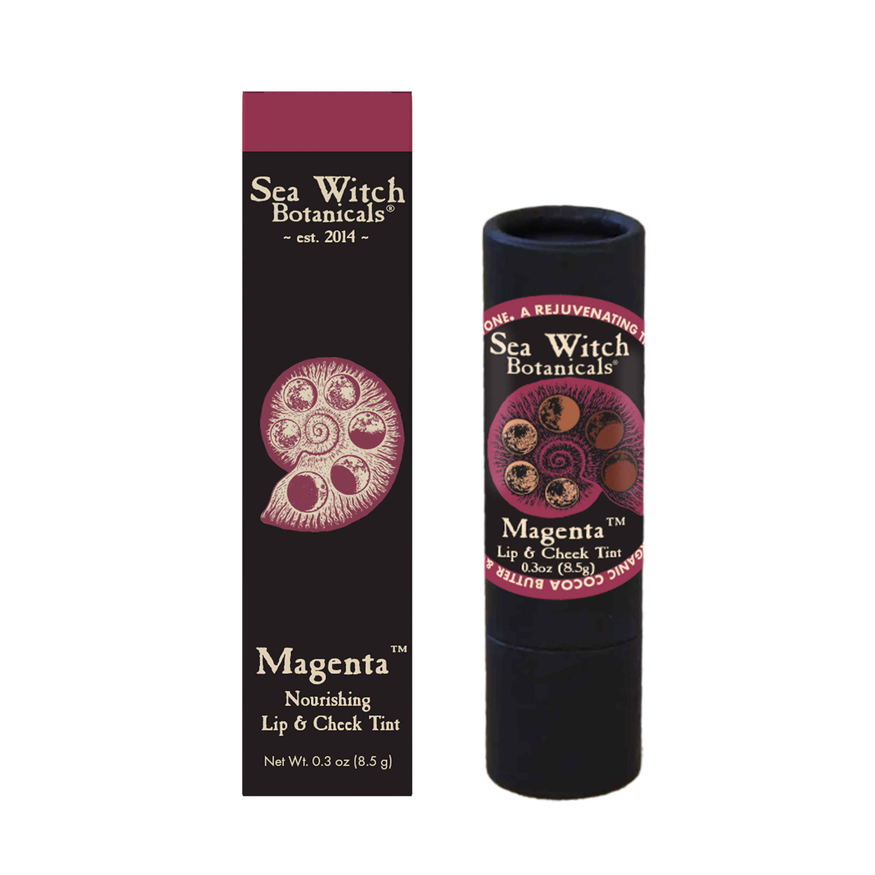 WLBMA010619: Vegan Lip & Cheek Tint: Magenta