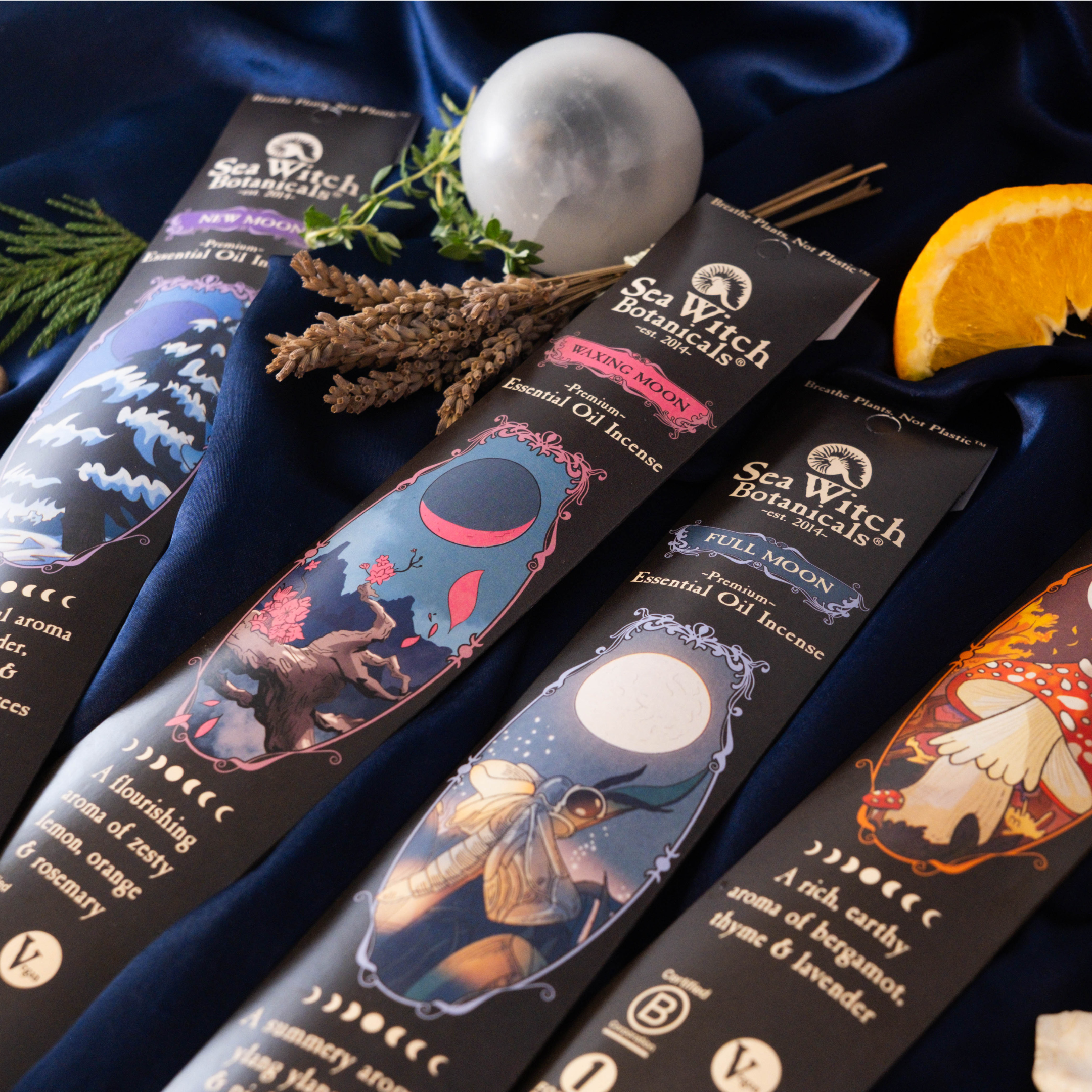 WSI2WM2545 Incense: Waning Moon 20 Pack