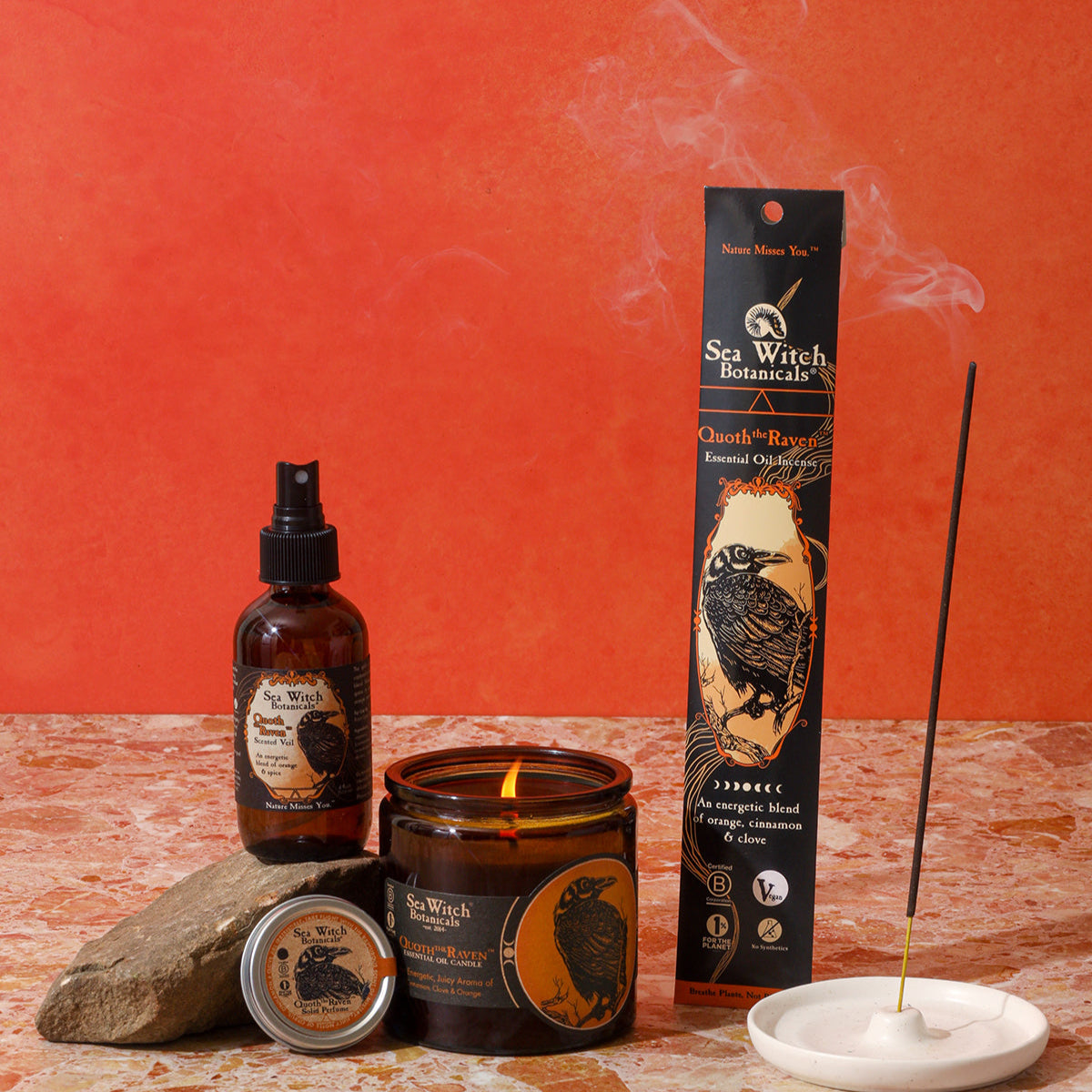 WSSPQR5393: Quoth the Raven Solid Perfume