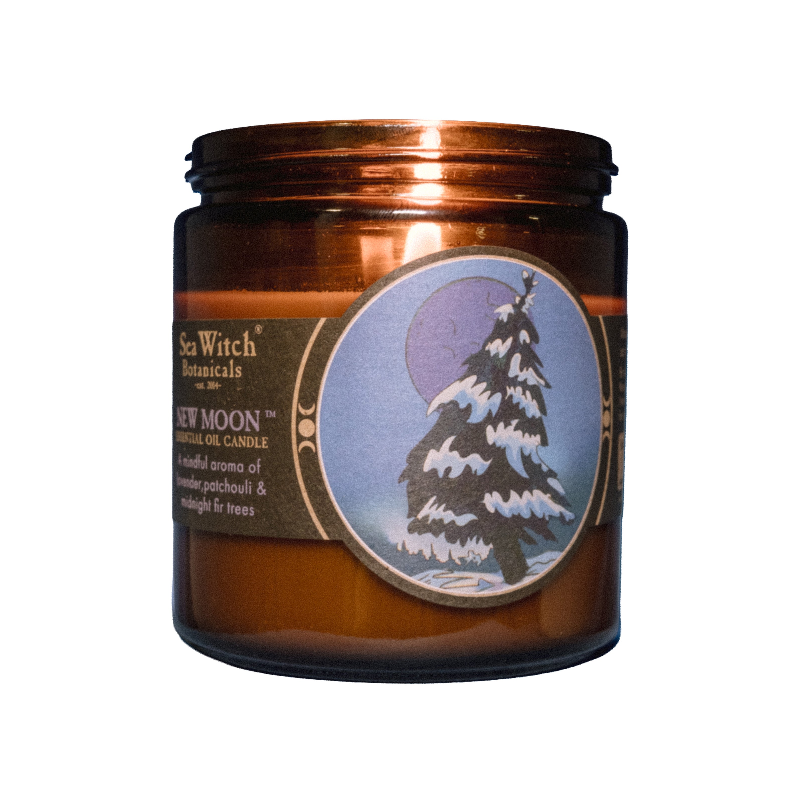 WSCNM2620: Candle, New Moon (10 oz)