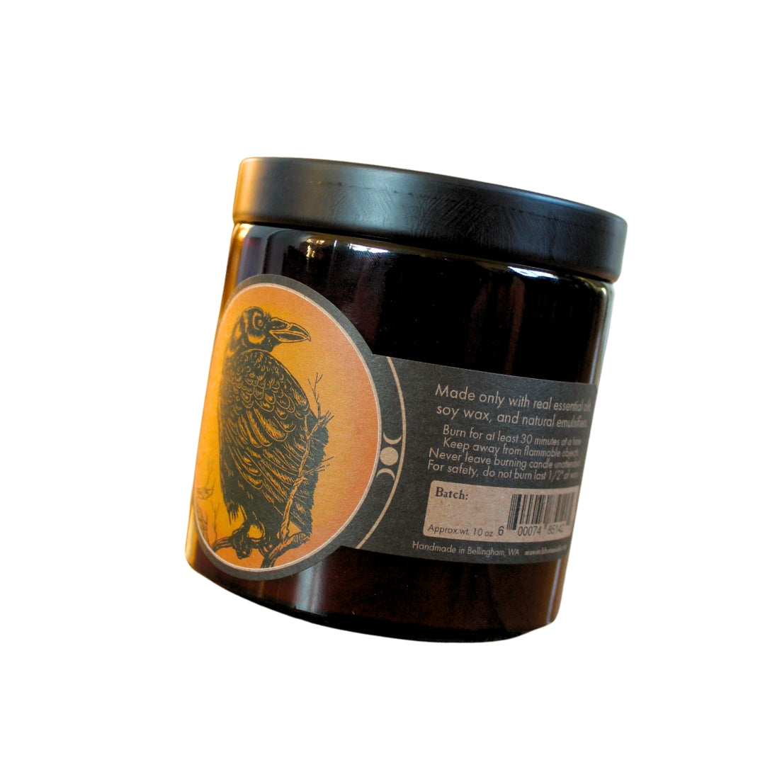 quoth the raven candle side