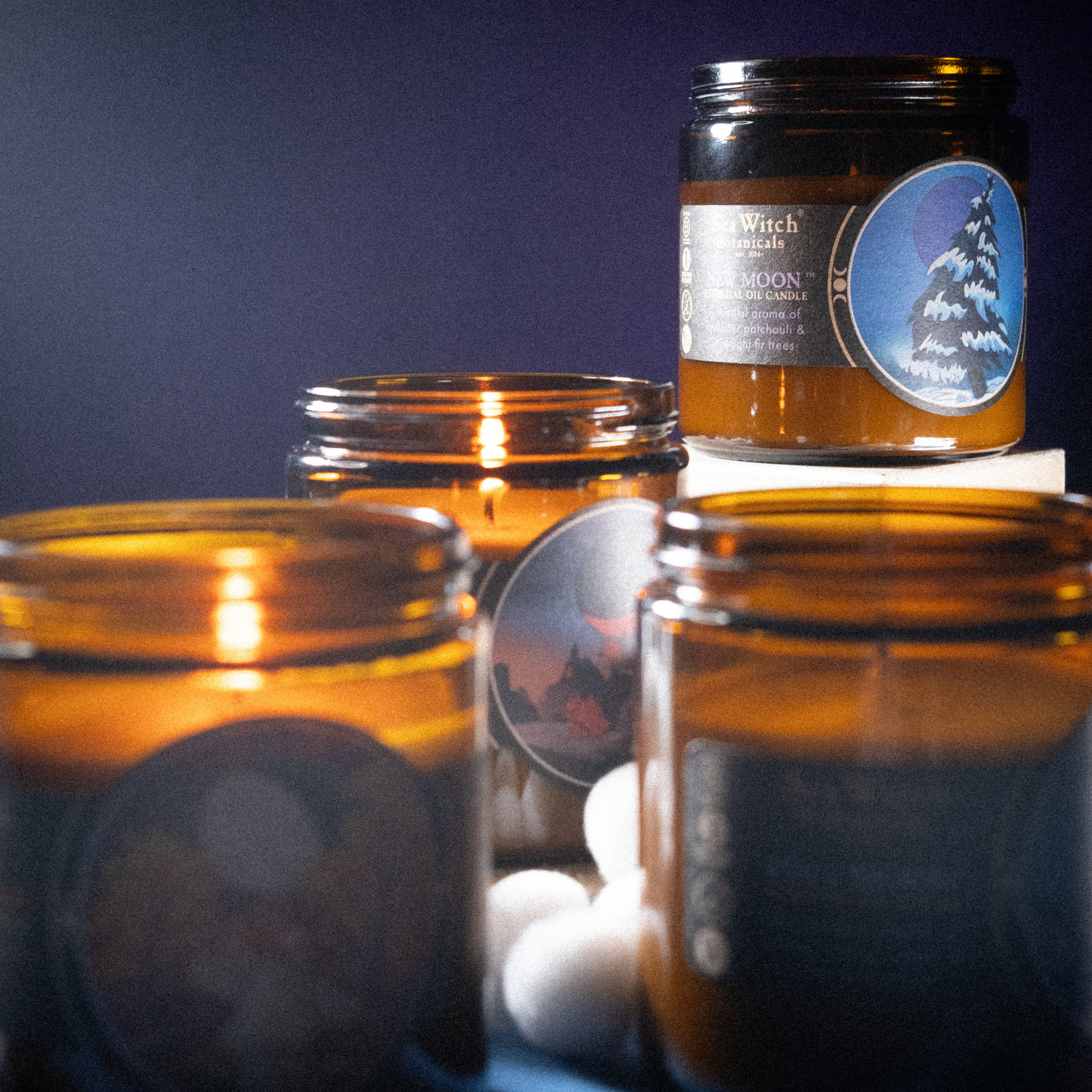 WSCWNM2651: Candle, Waning Moon (10 oz)
