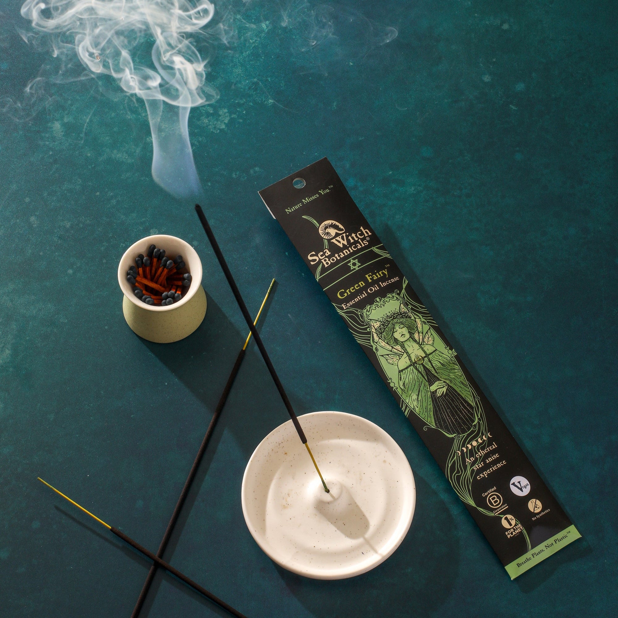 WSI2GF5411 Incense: Green Fairy 20 Pack