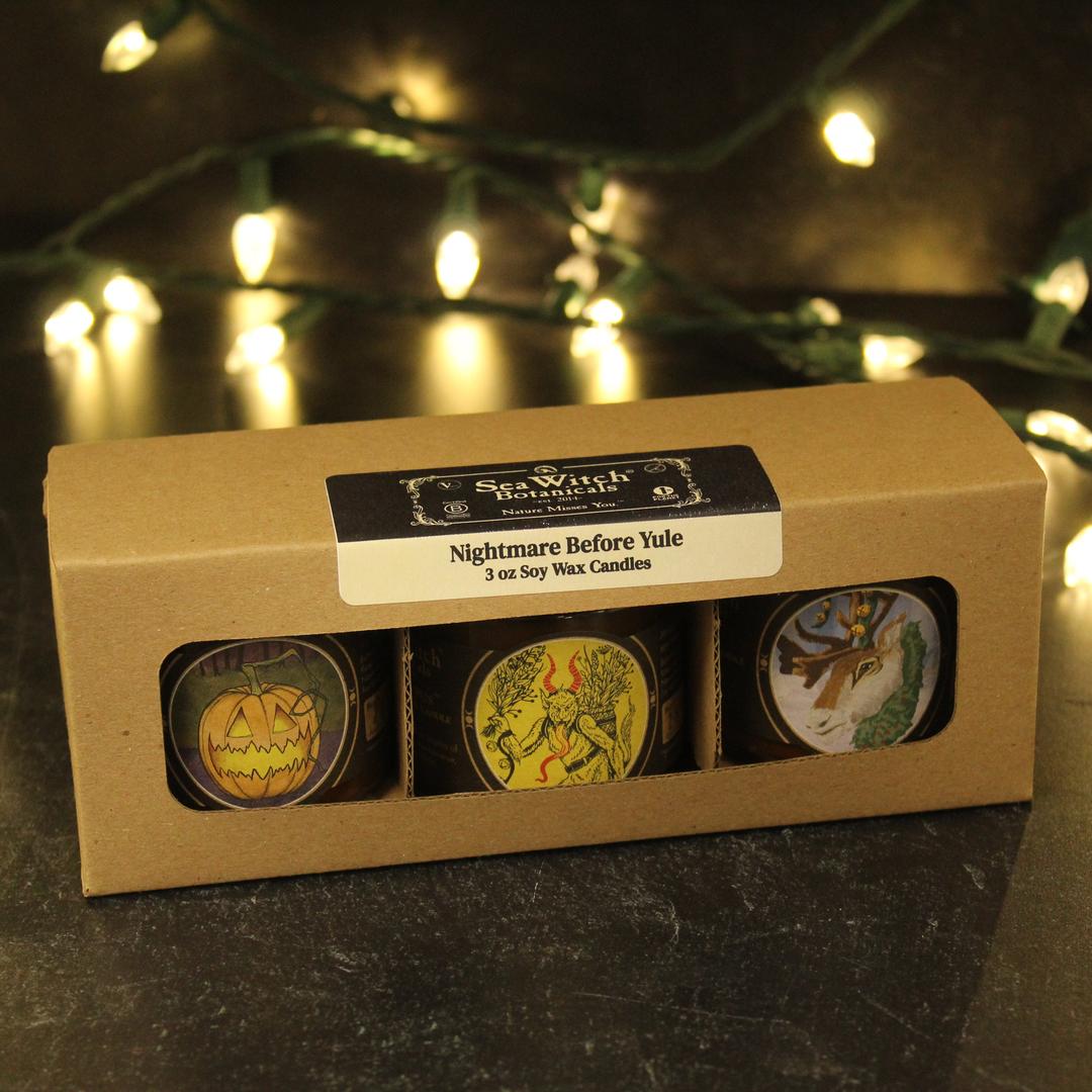 3 oz Candle Trio: Nightmare Before Yule