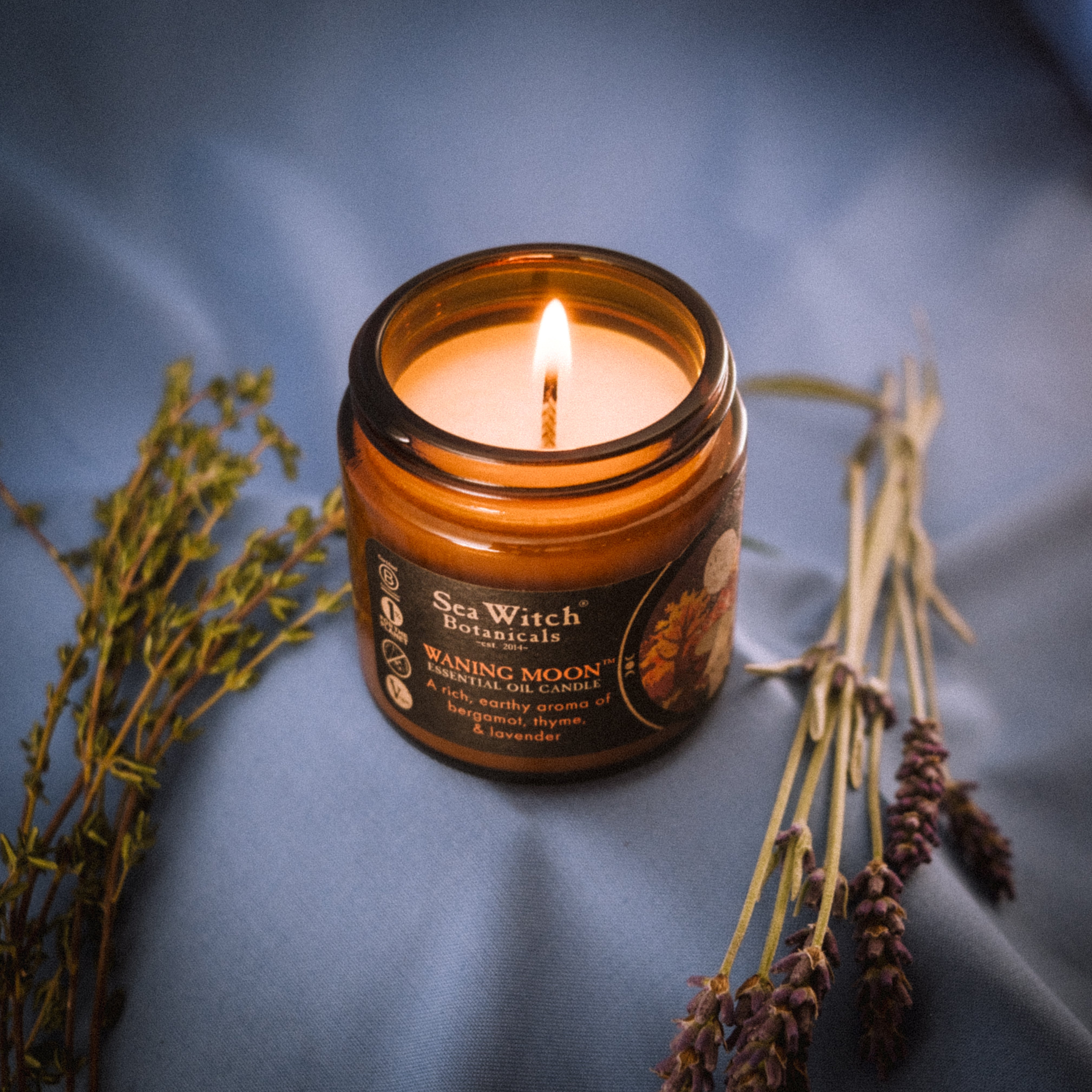 WSMCWNM2699: Candle, Waning Moon (3 oz)