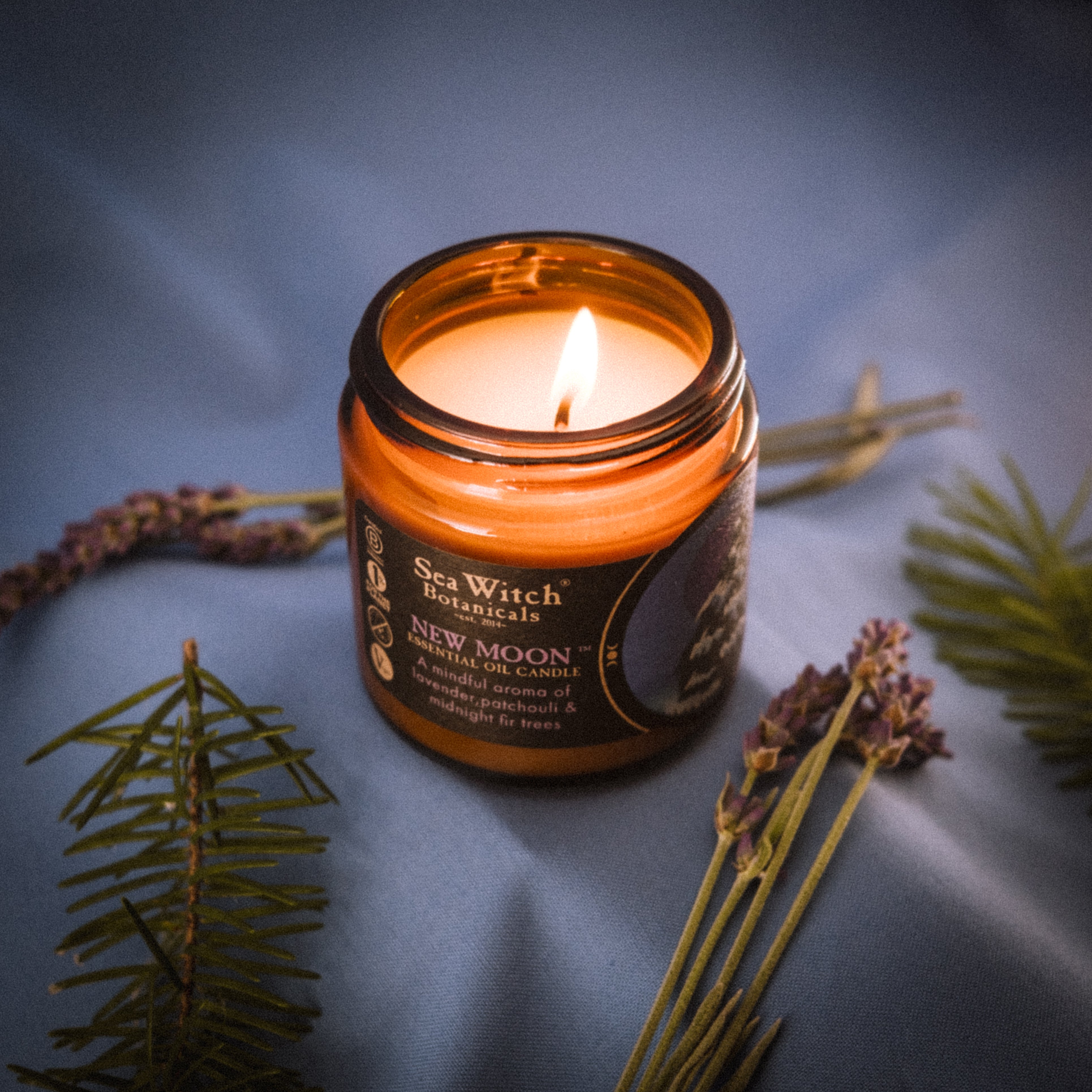 WSMCNM2668: Candle, New Moon (3 oz)