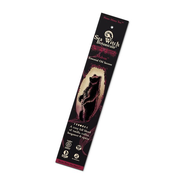 Mabon™ Incense: with All-Natural Coffee, Vanilla, Bergamot & Spices